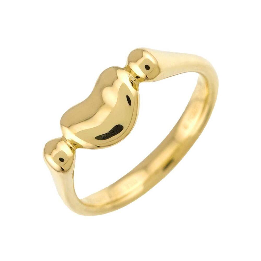 Tiffany & Co. Bean 1 Ring, 18K YG Yellow Gold 750.